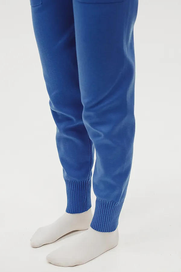 Костюм с брюками Вязаный с брюками НАТАЛИ, голубой - фото 2