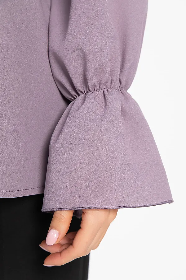 Блуза шифоновая Вэнси LADY TAIGA, пудра - фото 2