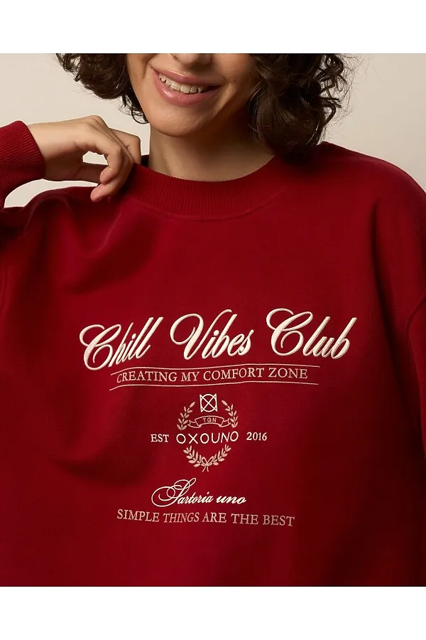 Футболка OXOUNO, гранат - фото 2