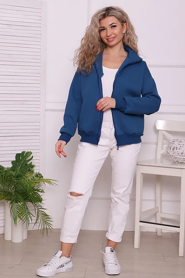 Толстовка Фора НАТАЛИ, индиго - фото 2