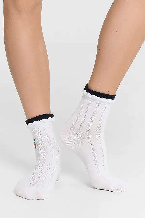 Носки женские MARK FORMELLE, белый - фото 2