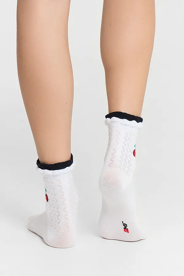 Носки женские MARK FORMELLE, белый - фото 2