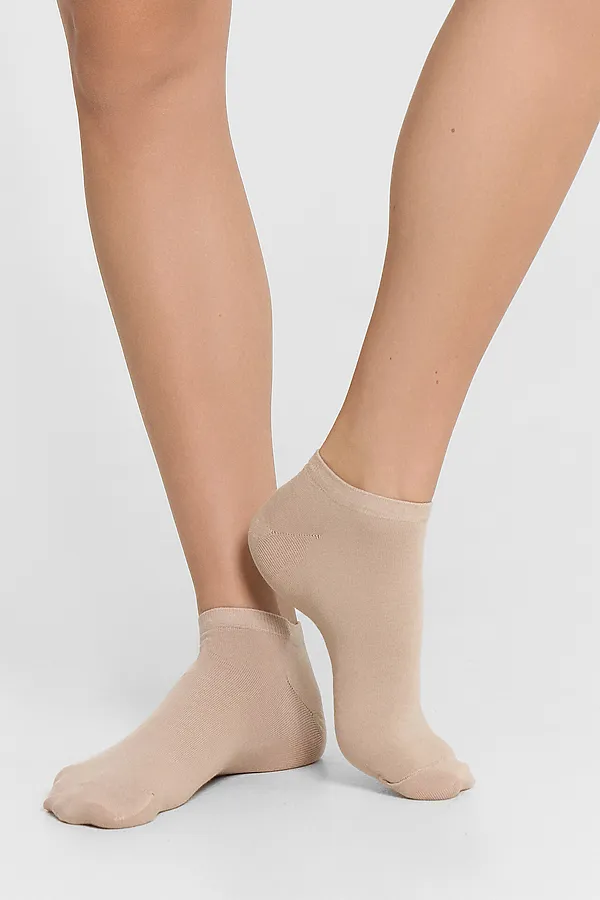 Носки женские MARK FORMELLE, капучино - фото 2