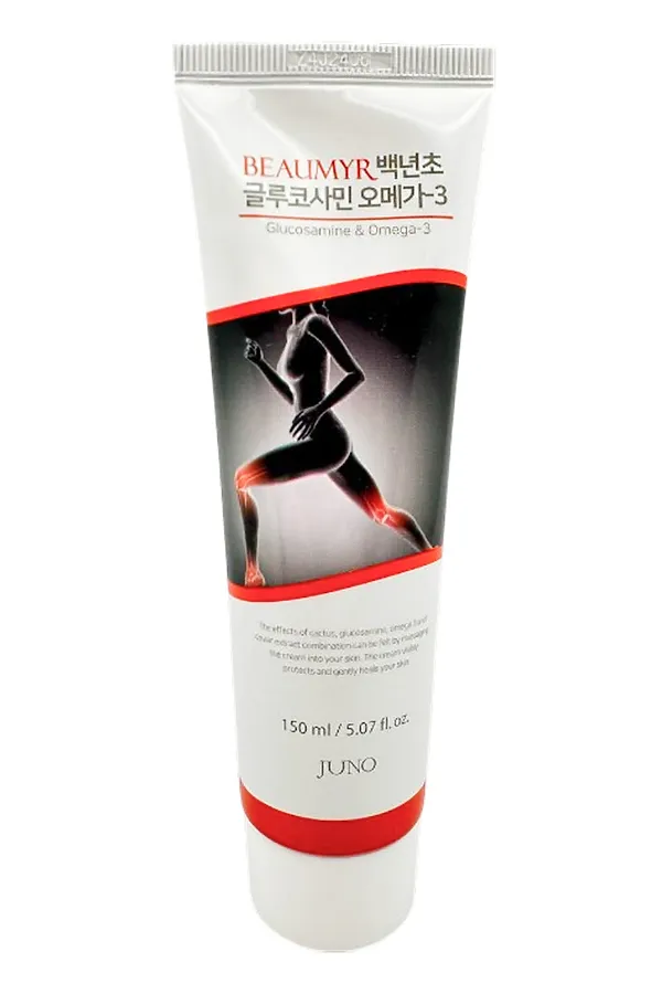 Beaumyr Спортивный массажный крем расслабляющий c глюкозамином / Glucosamine & Omega-3 Cream, 150 мл KRISTALLER, - - фото 2
