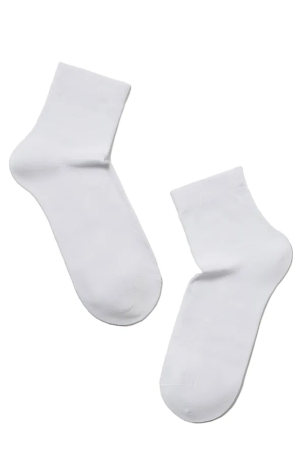 CONTE CLASSIC Носки женские хлопковые CONTE ELEGANT, white - фото 2