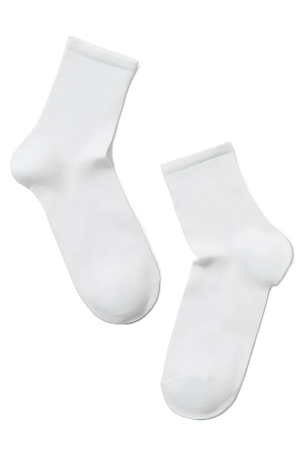 CONTE BAMBOO Носки женские вискозные CONTE ELEGANT, white - фото 2