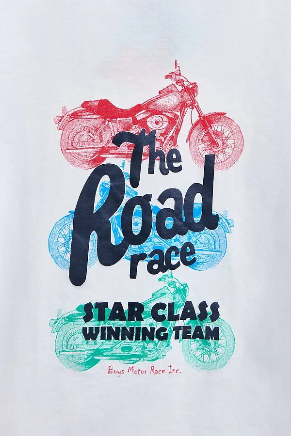   Conte-kids BF 022 Фуфайка для мальчика Road race CONTE KIDS, white - фото 2