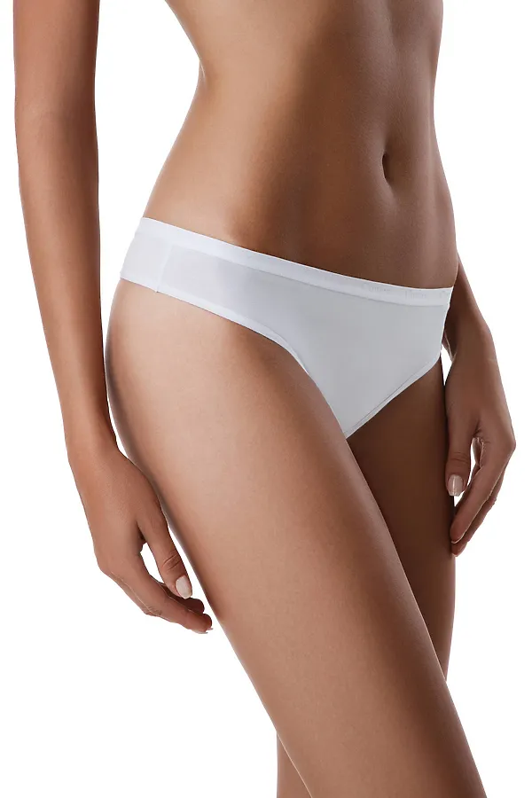 CONTE COMFORT LST 569 Трусы женские "стринг" (на вешалке) CONTE ELEGANT, white - фото 2