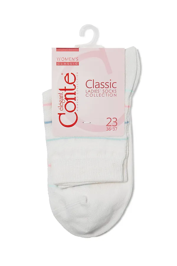 Носки CONTE ELEGANT, white - фото 2