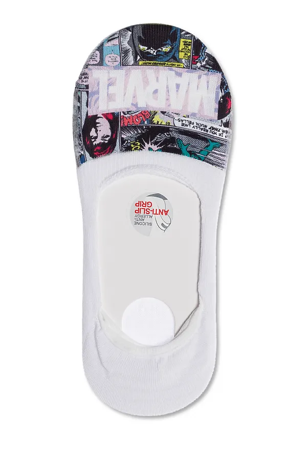 CONTE ELEGANT MARVEL Хлопковые подследники с героями CONTE ELEGANT, white - фото 2