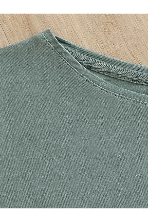 Футболка VILATTE, св.оливковый - фото 2