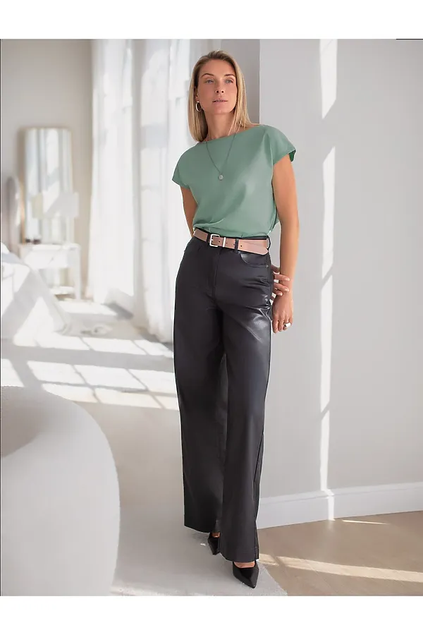 Футболка VILATTE, св.оливковый - фото 2