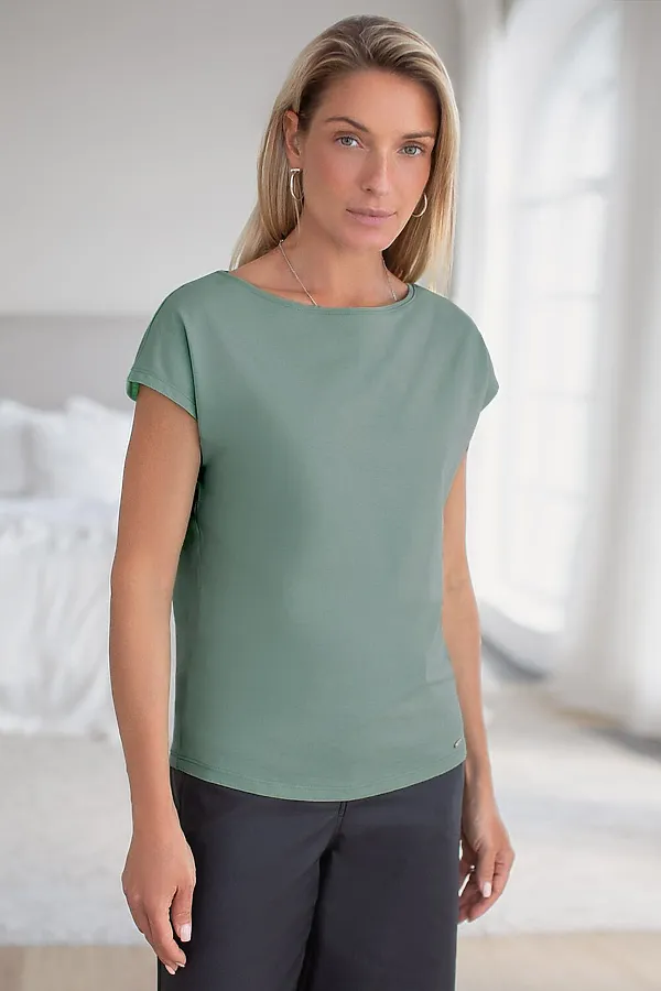 Футболка VILATTE, св.оливковый - фото 2