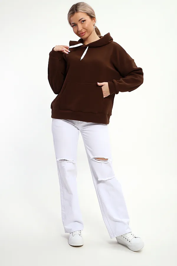 Толстовка 18114 НАТАЛИ, кофе - фото 2