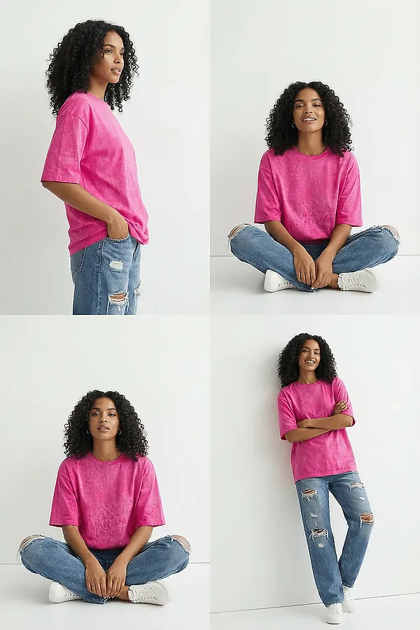 Футболка 14502 НАТАЛИ, фуксия - фото 2