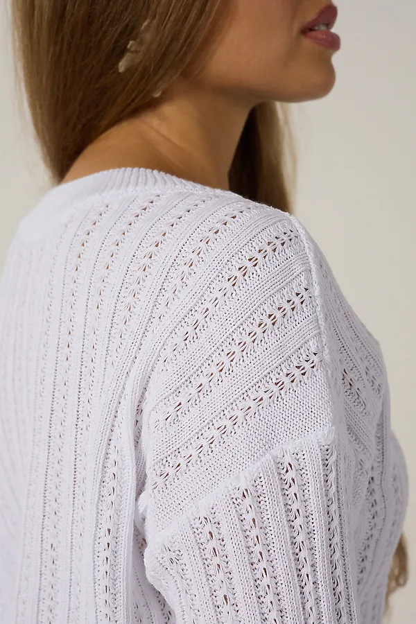 Джемпер Бэлла НАТАЛИ, белый - фото 2