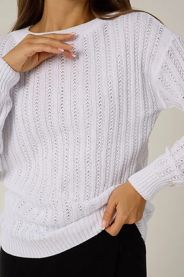 Джемпер Бэлла НАТАЛИ, белый - фото 2