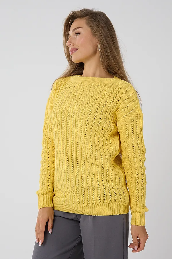 Джемпер Бэлла НАТАЛИ, светло-желтый - фото 2