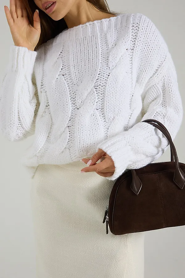 Джемпер Кристина НАТАЛИ, белый - фото 2
