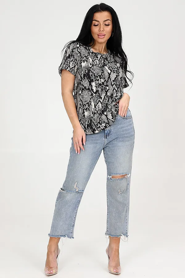 Футболка 15 НАТАЛИ, питон - фото 2