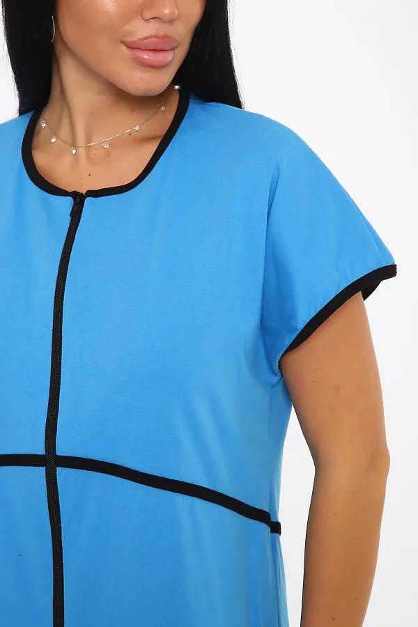 Халат Tropic НАТАЛИ, голубой - фото 2