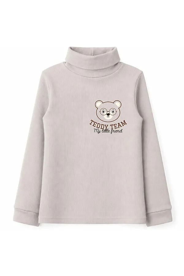 Водолазка кашкорсе YOULALA, серый - фото 2