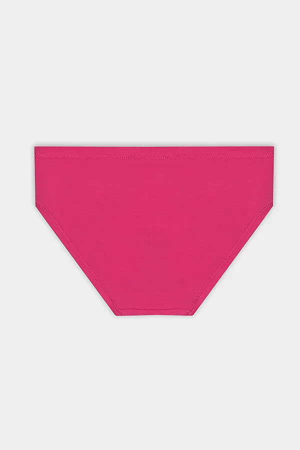 Трусы для девочек MARK FORMELLE, ярко -розовый +печать - фото 2