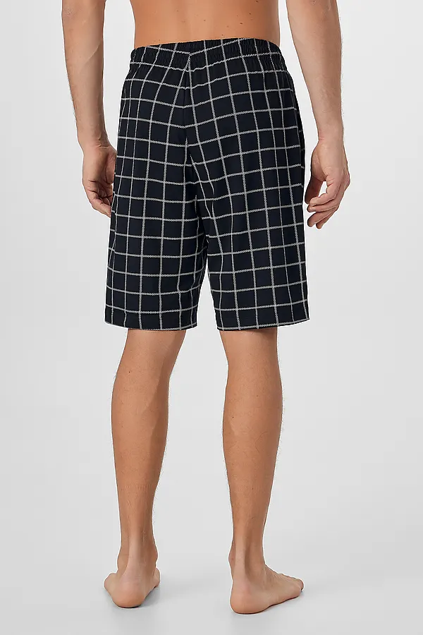Шорты мужские MARK FORMELLE, клетка на черном - фото 2