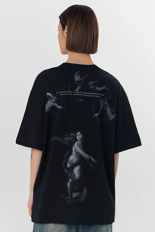 Футболка женская MARK FORMELLE, черный +печать13 - фото 2