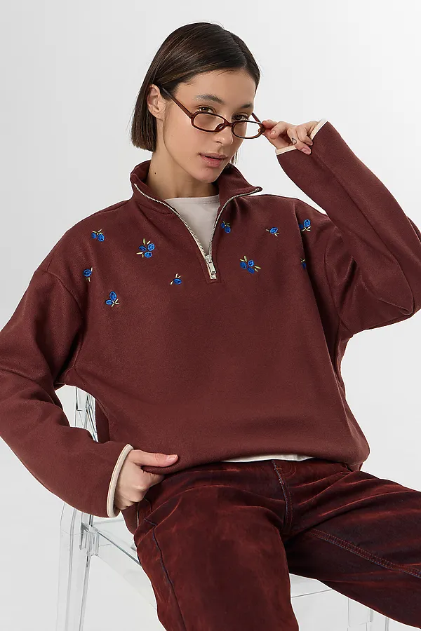 Толстовка женская MARK FORMELLE, ромовый - фото 2