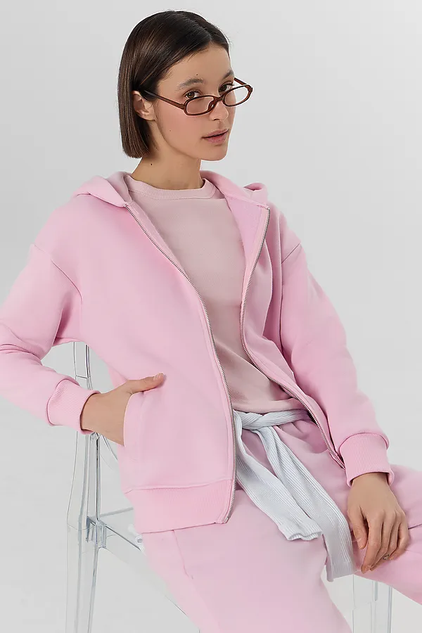 Толстовка женская MARK FORMELLE, розовое сияние - фото 2