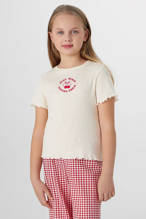 Одежда для дома MARK FORMELLE, св.молочный +красная клетка - фото 2