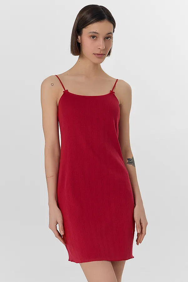 Сорочка ночная женская MARK FORMELLE, алый - фото 2