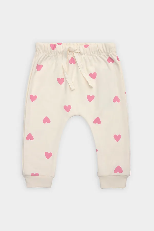 Ползунки детские (2шт.) MARK FORMELLE, сердечки на молоке +розовый - фото 2