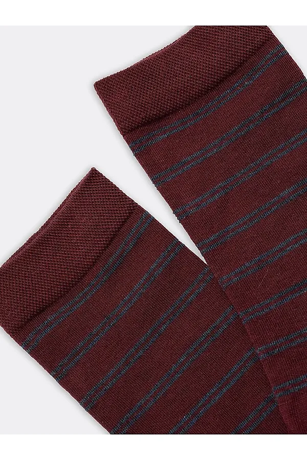 Носки мужские MARK FORMELLE, бордовый - фото 2