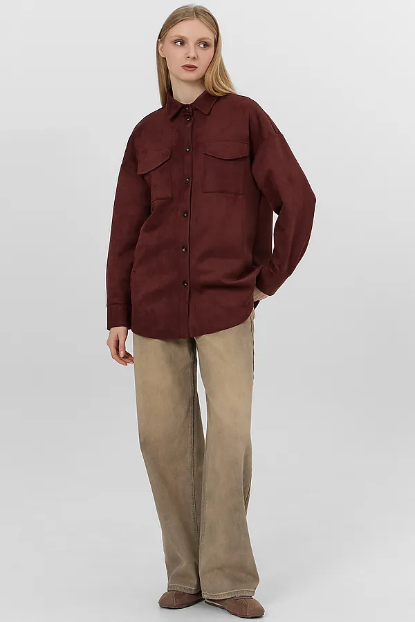 Жакет женский MARK FORMELLE, коричневый - фото 2