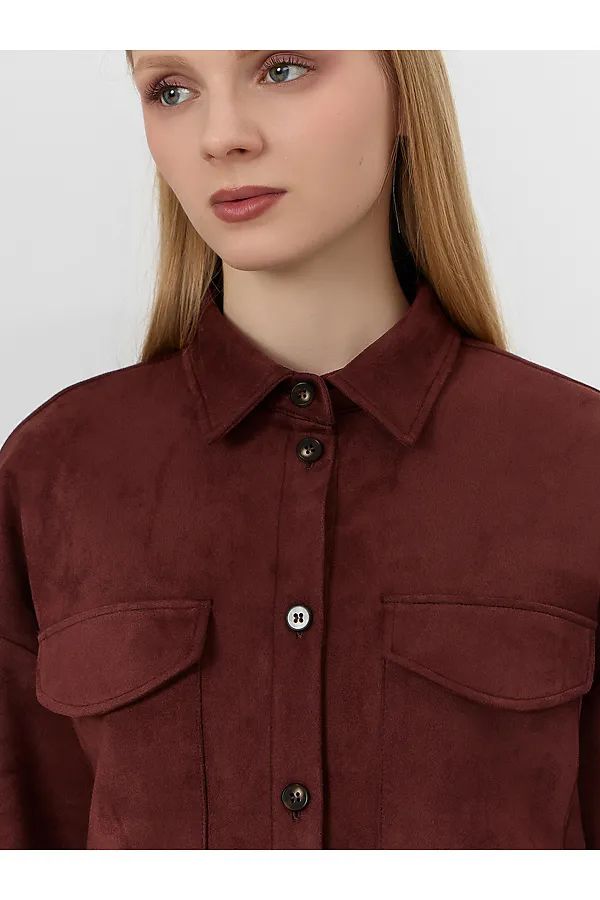 Жакет женский MARK FORMELLE, коричневый - фото 2