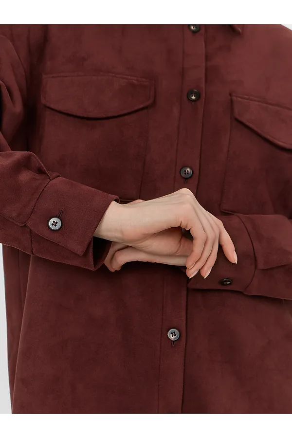 Жакет женский MARK FORMELLE, коричневый - фото 2