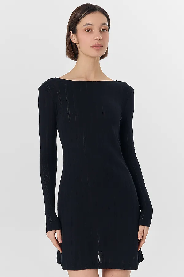 Сорочка ночная женская MARK FORMELLE, черный - фото 2