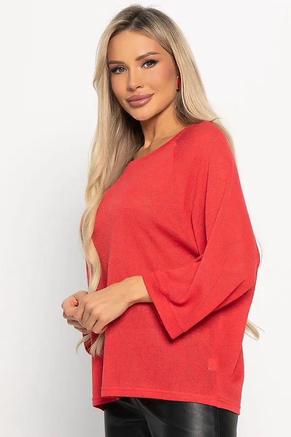 Блуза Океания LADY TAIGA, красная - фото 2