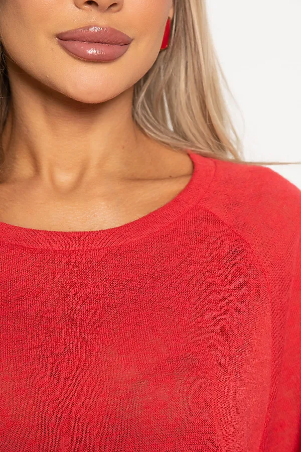 Блуза Океания LADY TAIGA, красная - фото 2