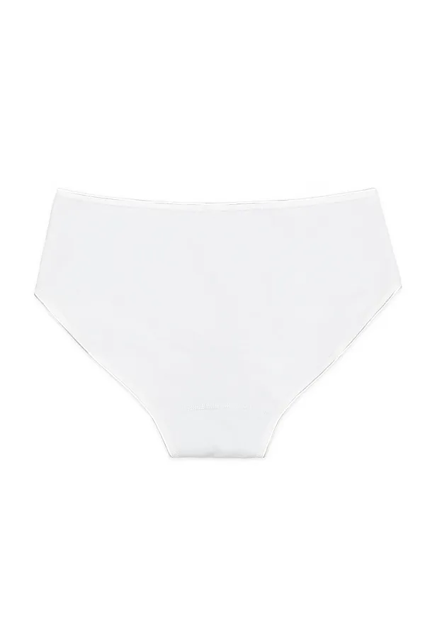 CONTE BASIC COLLECTION LB 2014 Трусики "бикини" средней посадки (на вешалке) CONTE ELEGANT, белый - фото 2