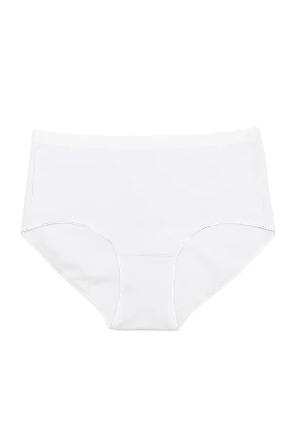 CONTE BASIC COLLECTION LB 2016 Трусики "бикини" высокой посадки (на вешалке) CONTE ELEGANT, белый - фото 2