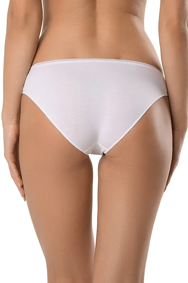 CONTE BASIC COLLECTION LB 2002 Трусы женские "слип" (на вешалке) CONTE ELEGANT, белый - фото 2