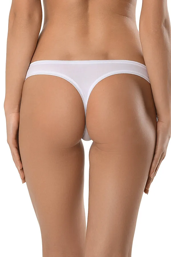 CONTE BASIC COLLECTION LST 2000 Трусы женские "стринг" (в коробке) CONTE ELEGANT, белый - фото 2