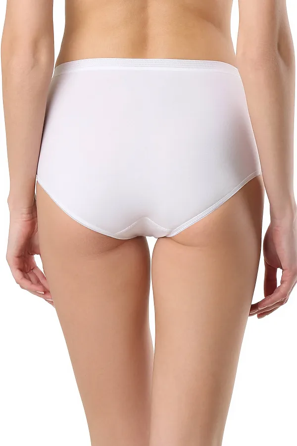 CONTE BASIC COLLECTION LB 2016 Трусики "бикини" высокой посадки (в коробке) CONTE ELEGANT, белый - фото 2