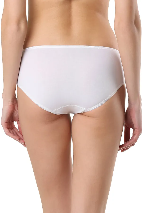 CONTE BASIC COLLECTION LB 2014 Трусики "бикини" средней посадки (в коробке) CONTE ELEGANT, белый - фото 2