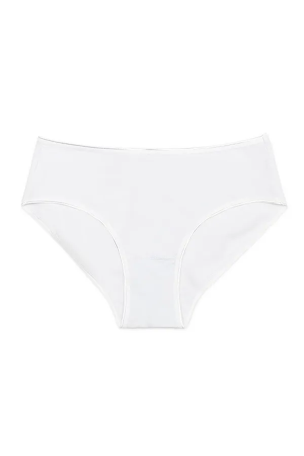 CONTE BASIC COLLECTION LB 2014 Трусики "бикини" средней посадки (в коробке) CONTE ELEGANT, белый - фото 2