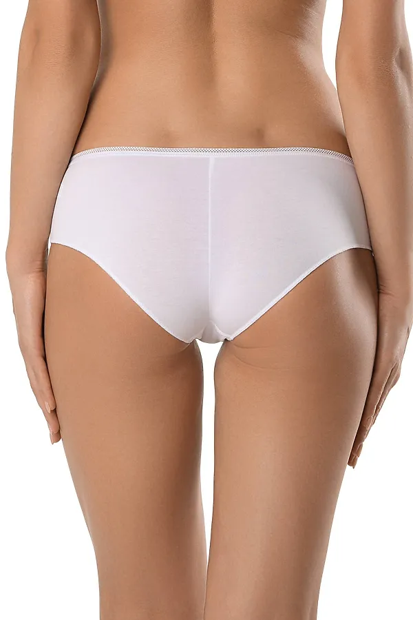 CONTE BASIC COLLECTION LHP 2003 Трусы женские "хипстер" (в коробке) CONTE ELEGANT, белый - фото 2