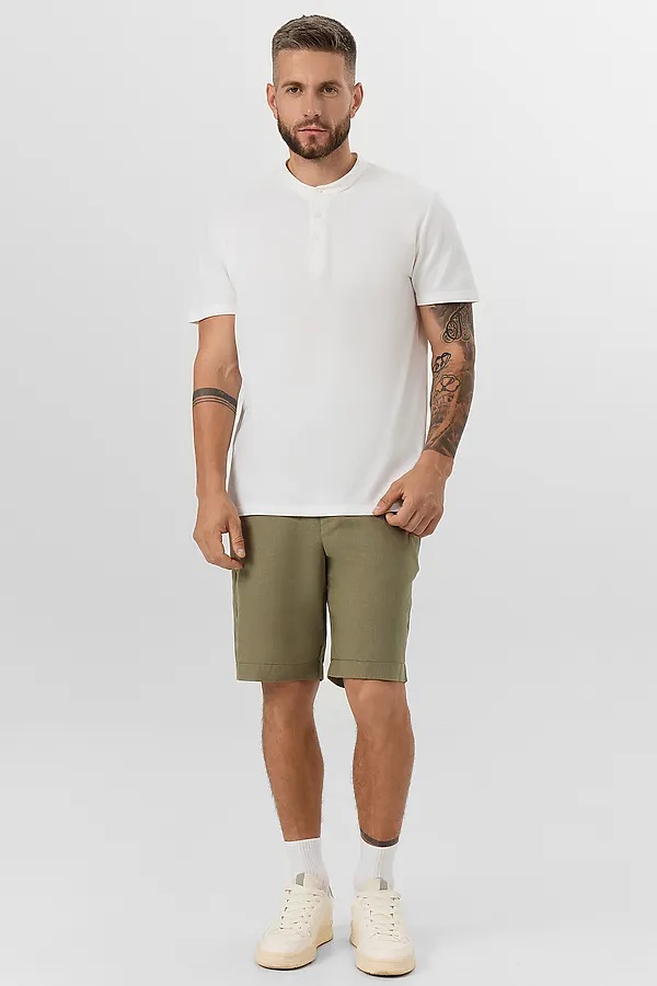 Шорты мужские MARK FORMELLE, оливковый - фото 2
